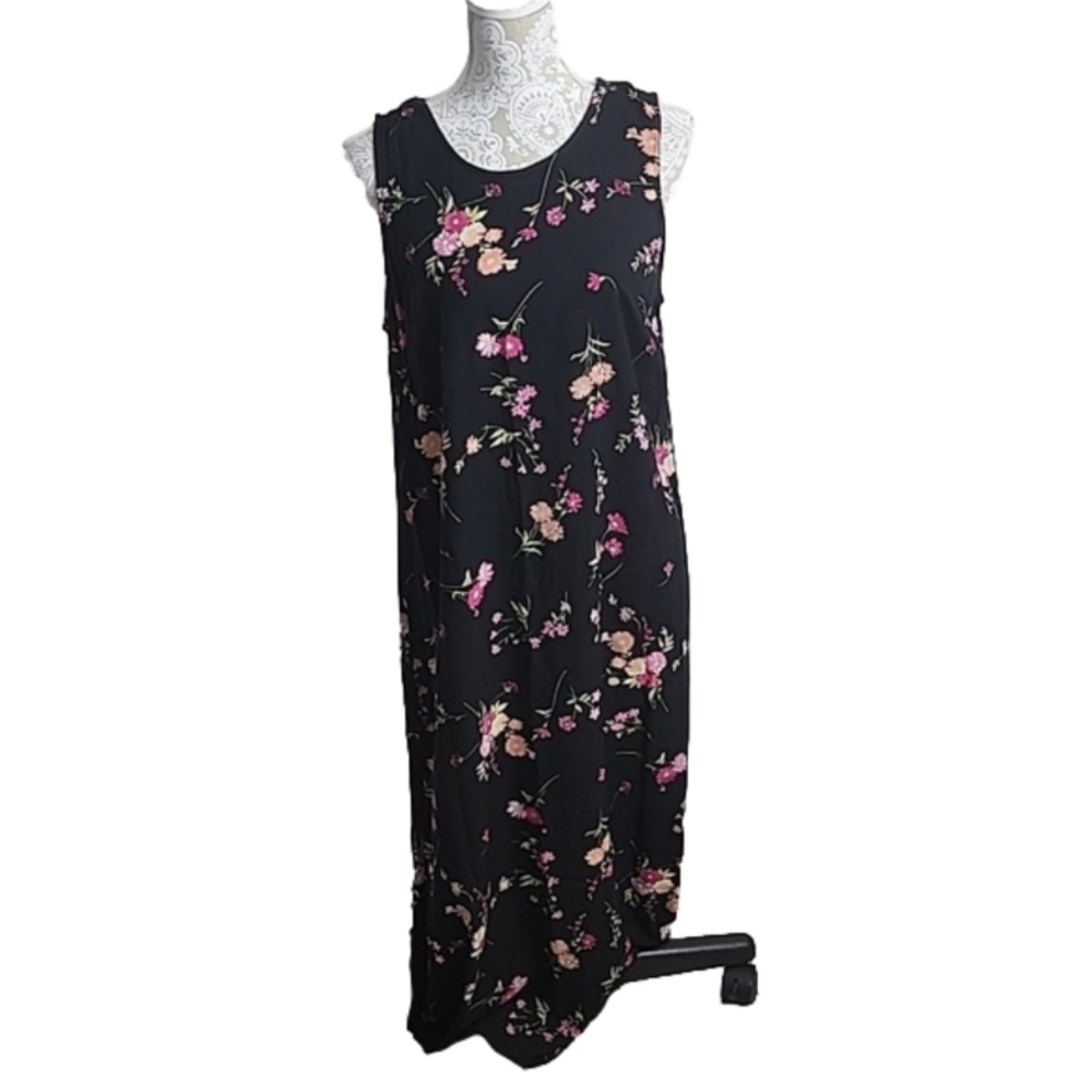 Vintage Studio Ease floral maxi dress, size 12